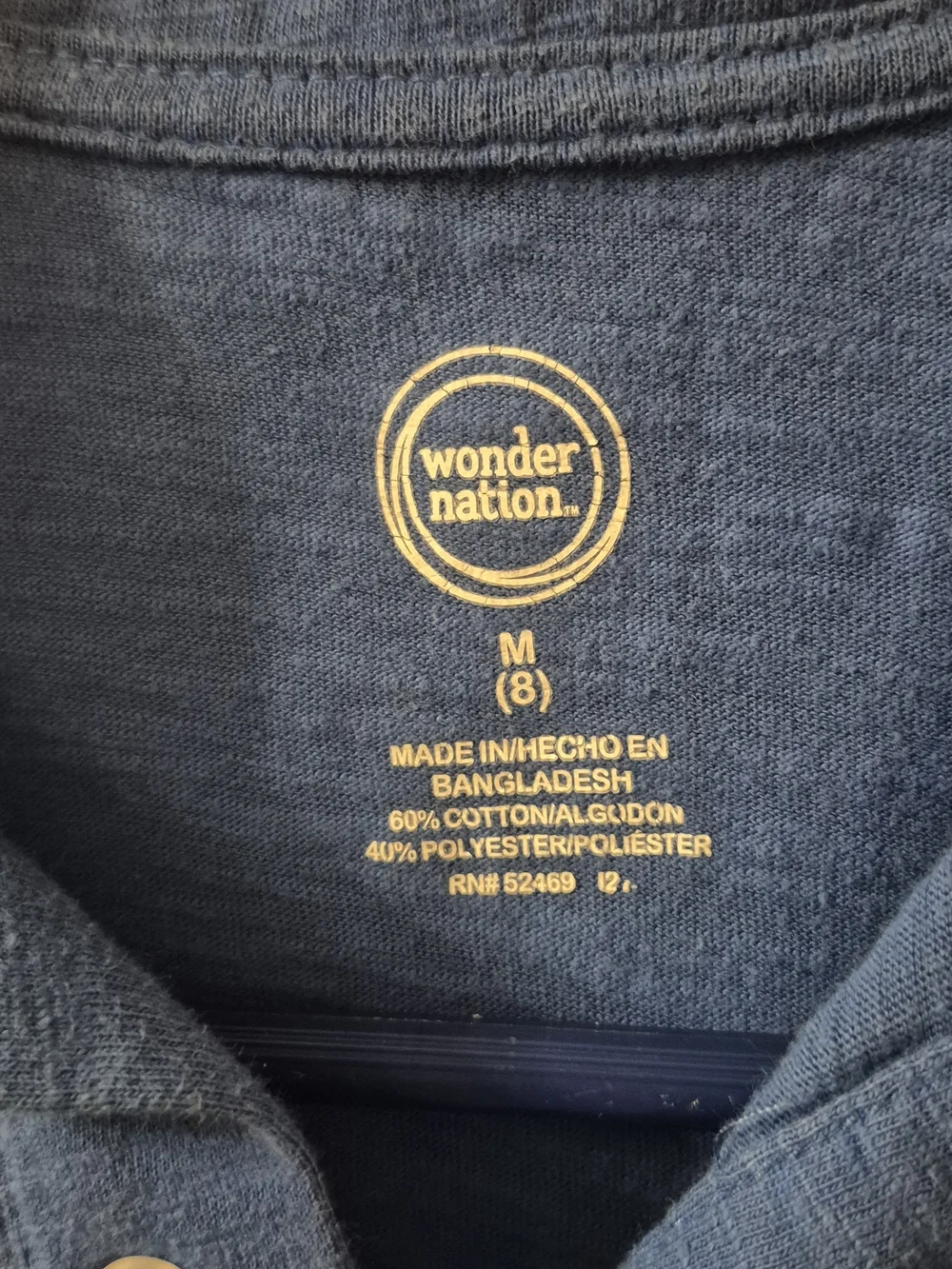 Lot of 3 Boys Shirts Med (8) Long & Short Sleeve Shirts 2 are wonder nation and